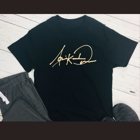 Aarik Duncan Signature Shirt - Gold Limited Edition